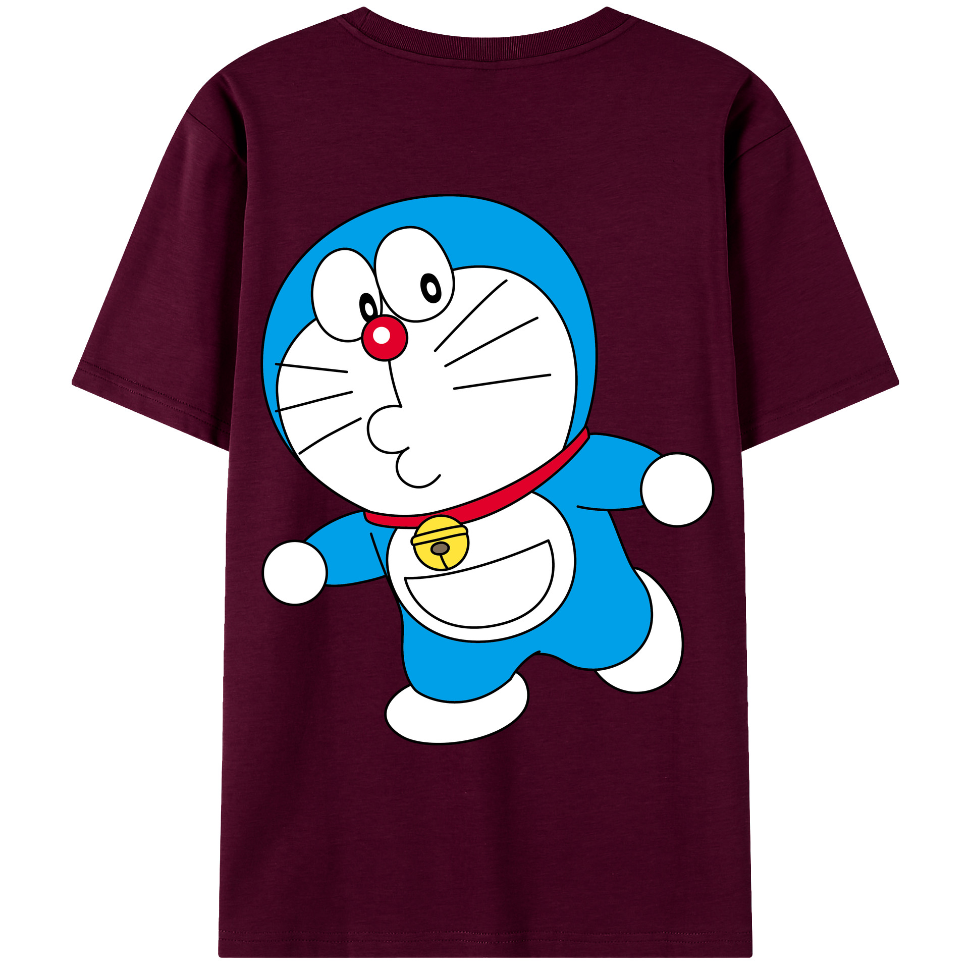 （画像用） ドラえもん Doraemon レディース半袖Tシャツ(バックプリント)